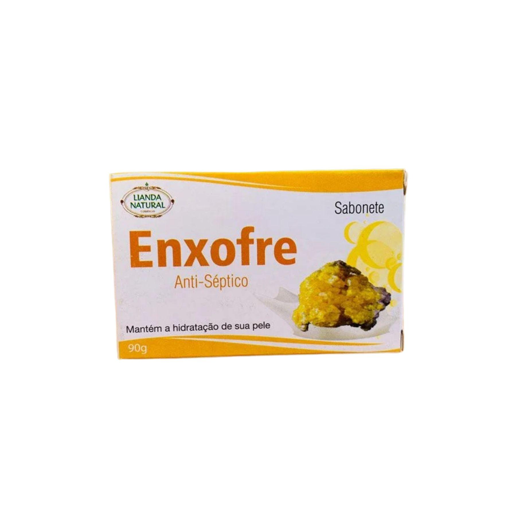 Sabonete em barra de enxofre