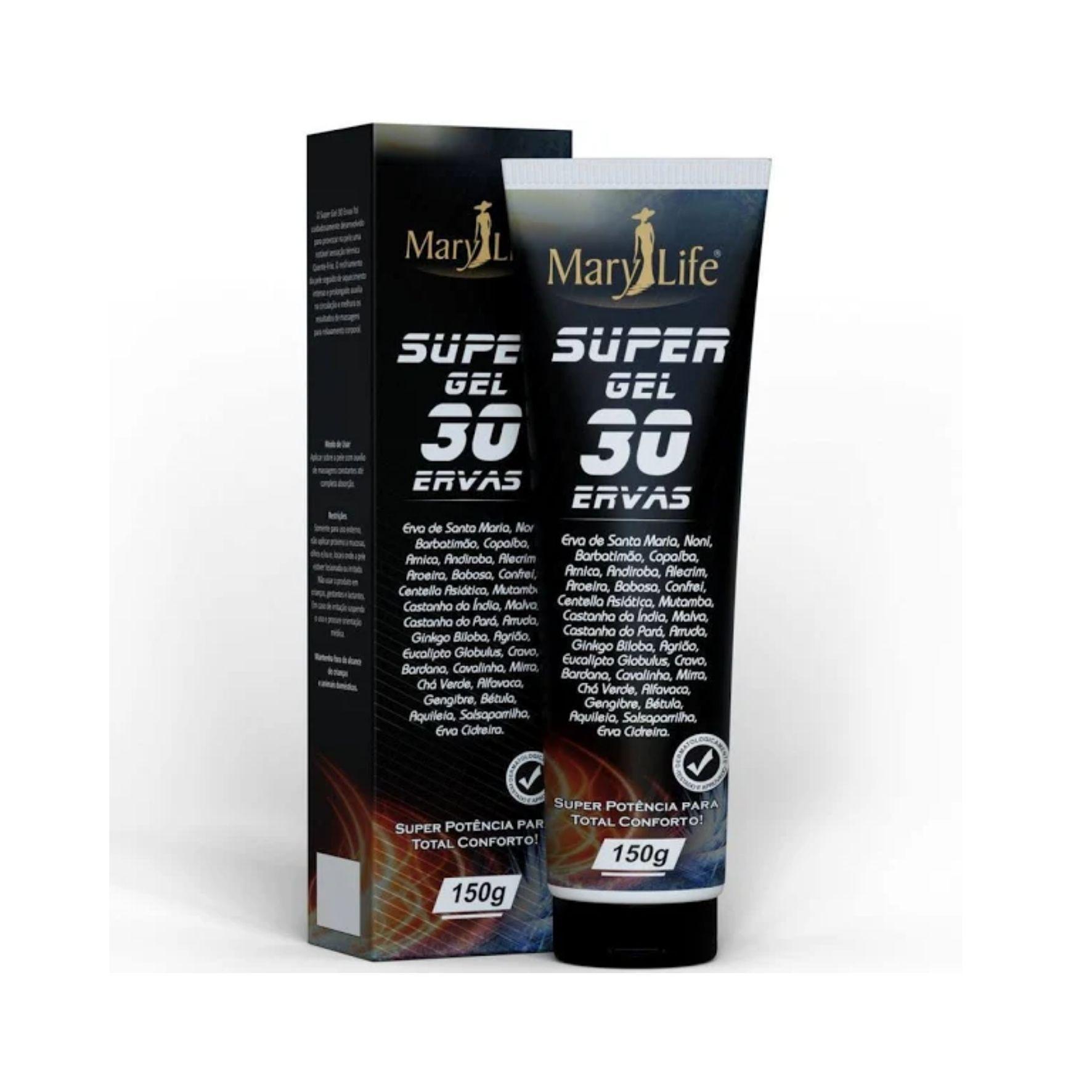 Super gel 30 ervas